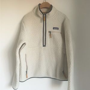 Patagonia teddy jacket fleece pullover